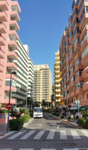 Hochhäuser an der Avenida Venezuela.