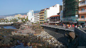 Die 2015 neu sanierte Promenade San Telmo.