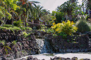 Der Wasserfall im Taoro Park ist eine der Sehenswürdigkeiten in Puerto.